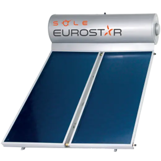 EUROSTAR Ηλιακός Θερμοσίφωνας 200-2-Τ200 